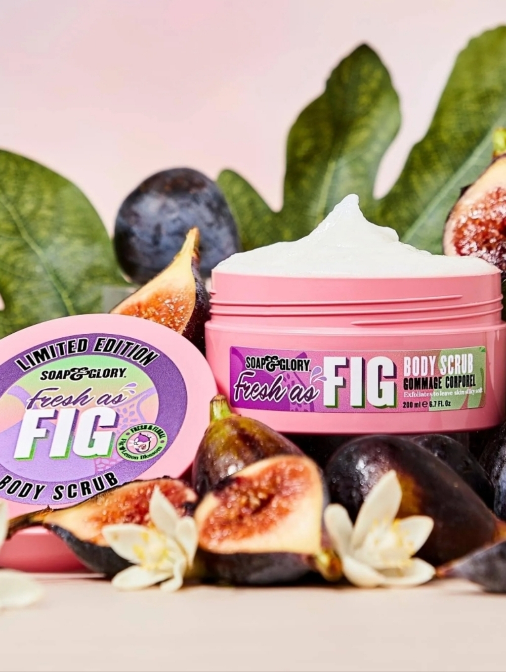 Soap & Glory Fresh As Fig Limited Edition Set (Scrub & Lotion) - Picture 9 of 13